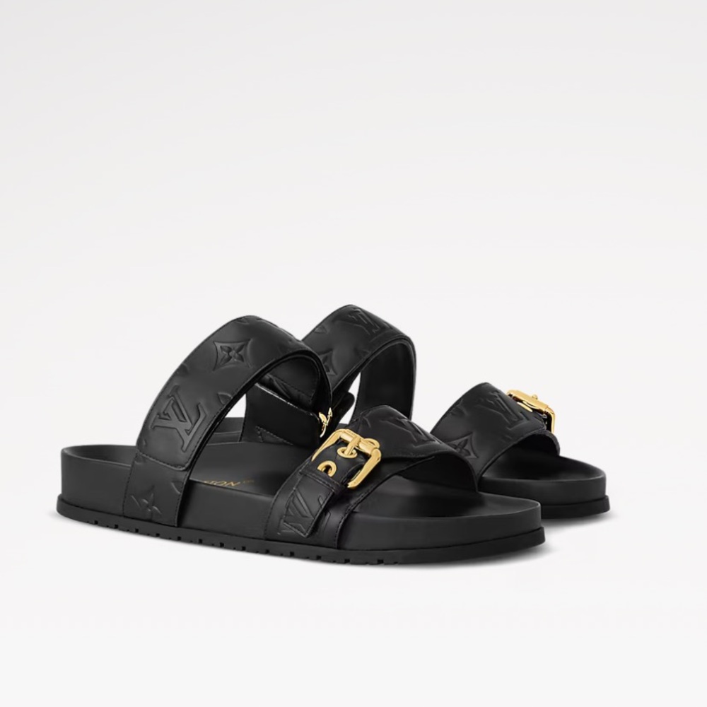 Louis Vuitton Bom Dia Flat Comfort Mule